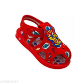 LifeO Kids Solid Canvas & PVC sandals with Mickey pattern, slip-on design. Ideal for toddlers' comfort and foot development
